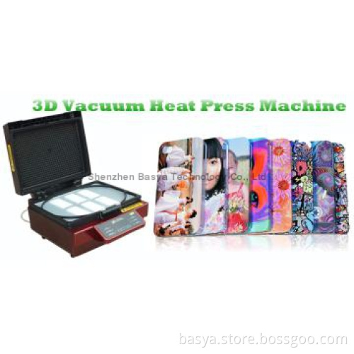 Small 3D Sublimation Vacuum Heat Transfer Printing Machine